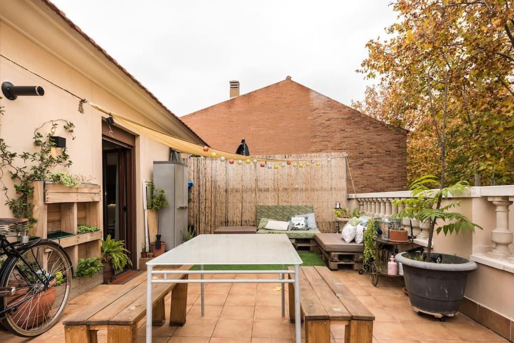 Atico Con Terraza Y Chimenea Junto A Universidad อัลกาลาเดเอนาเรส ภายนอก รูปภาพ